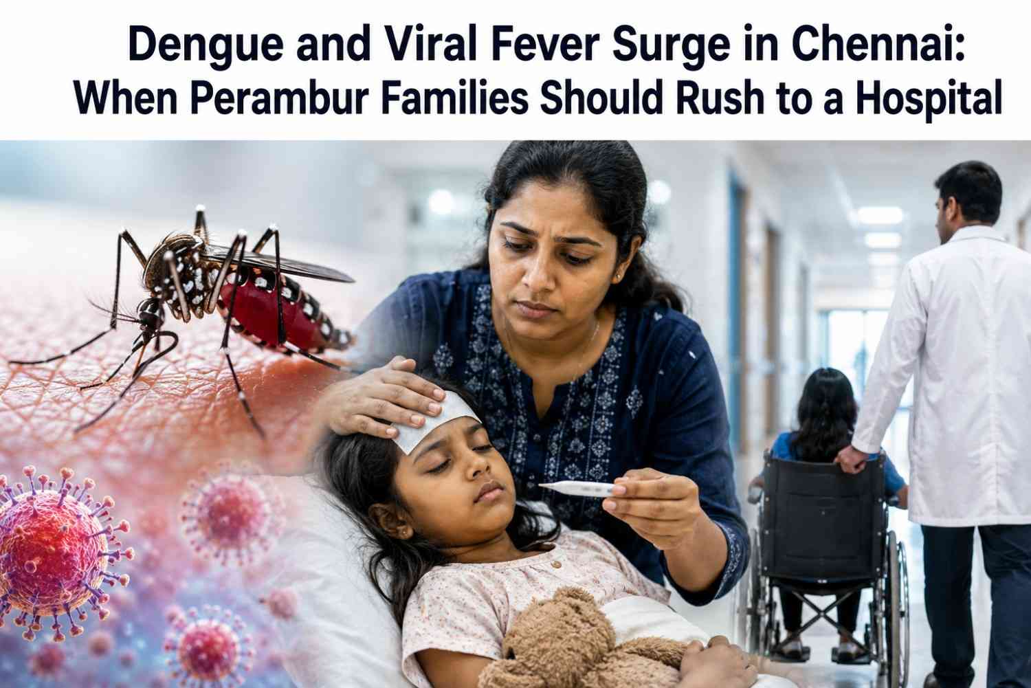 Dengue and Viral Fever Surge in Chennai: When Perambur Families Should Rush to a Hospital